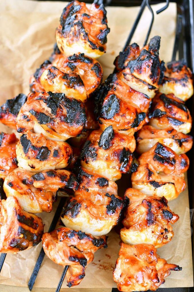Teriyaki Chicken Kebabs Make These Easy Kebabs in Teriyaki Marinade