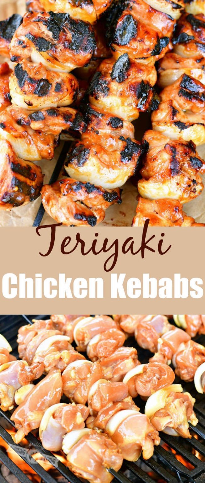 Teriyaki Chicken Kebabs - Make These Easy Kebabs in Teriyaki Marinade