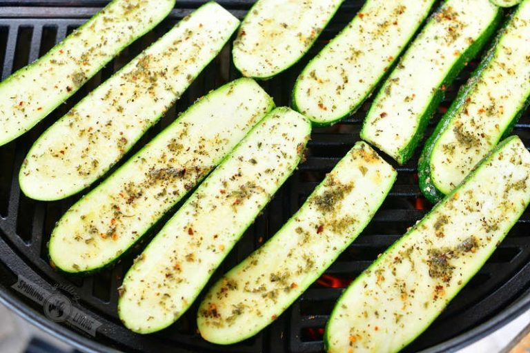Grilled Zucchini Easy and Nicely Seasoned Grilled Side Dish
