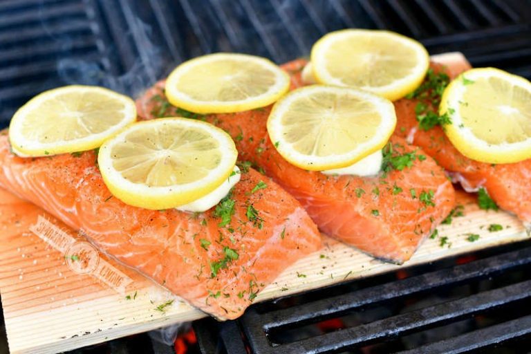 Lemon Herb Cedar Plank Salmon Simple and Delicious Grilled Salmon