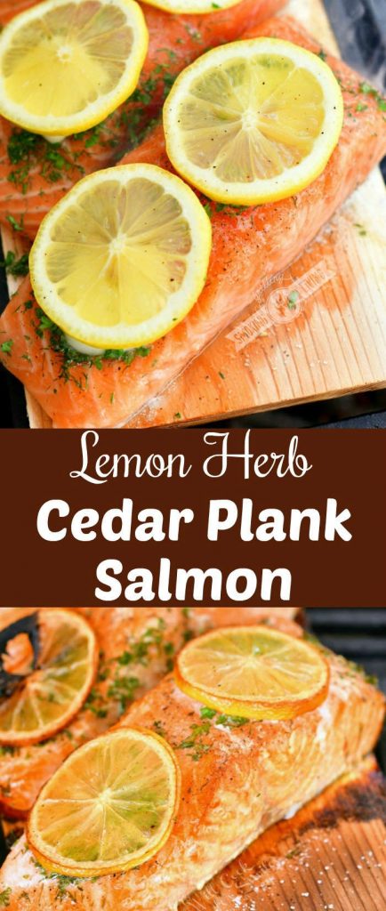 Lemon Herb Cedar Plank Salmon Simple And Delicious Grilled Salmon 7078