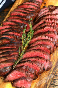 Grilled Hanger Steak - Marinated In Homemade Steak Marinade & Grilled