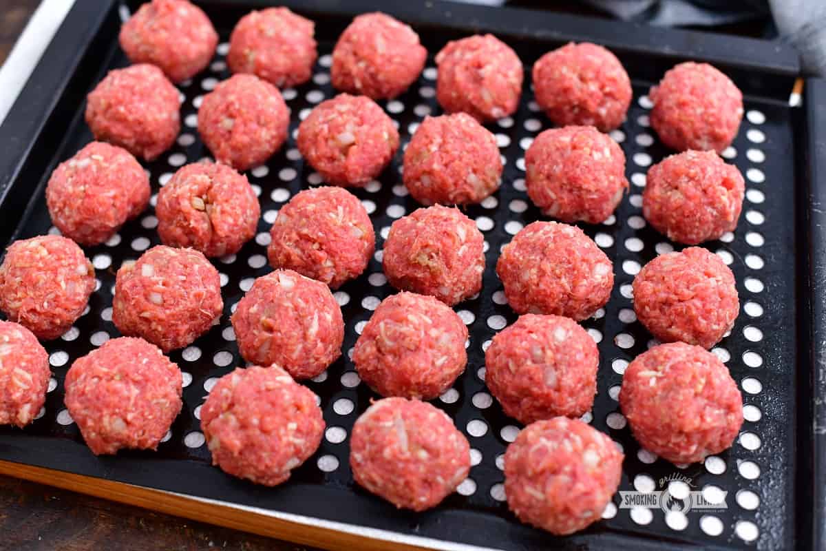 Smoked Meatballs Grilling, Smoking, Living