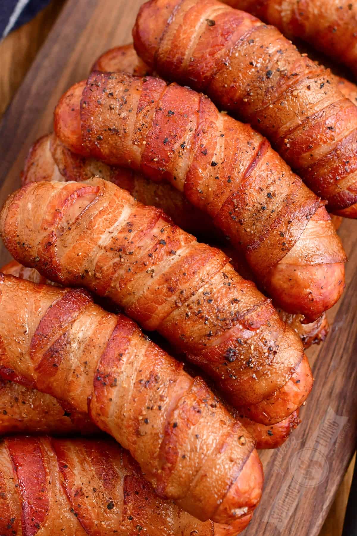 Bacon Wrapped Smoked Sausage - Grilling, Smoking, Living
