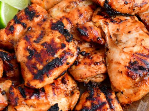 Grilled Chicken Thighs –