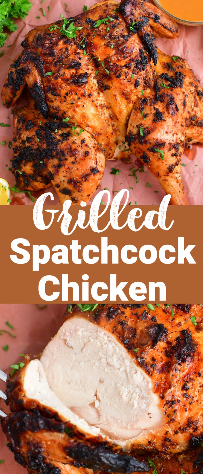 Grilled Spatchcock Chicken - Grilling, Smoking, Living