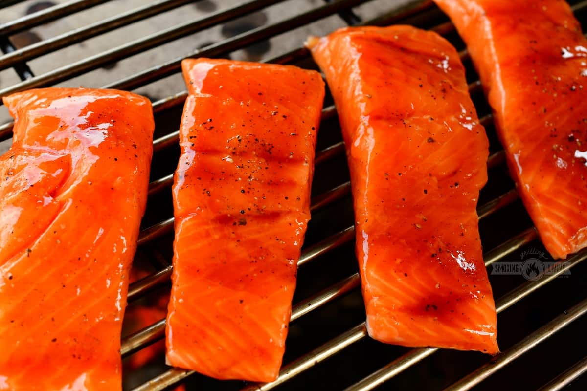 Maple BBQ Grilled Salmon - Grilling, Smoking, Living