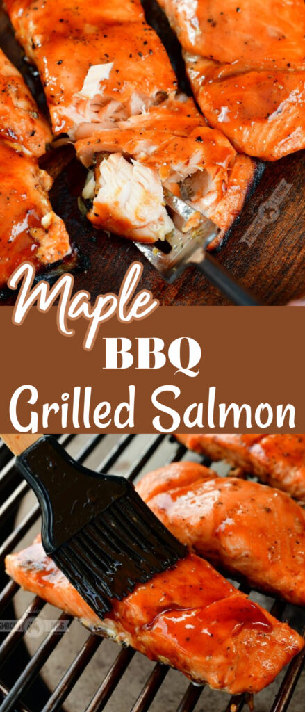 Maple BBQ Grilled Salmon - Grilling, Smoking, Living