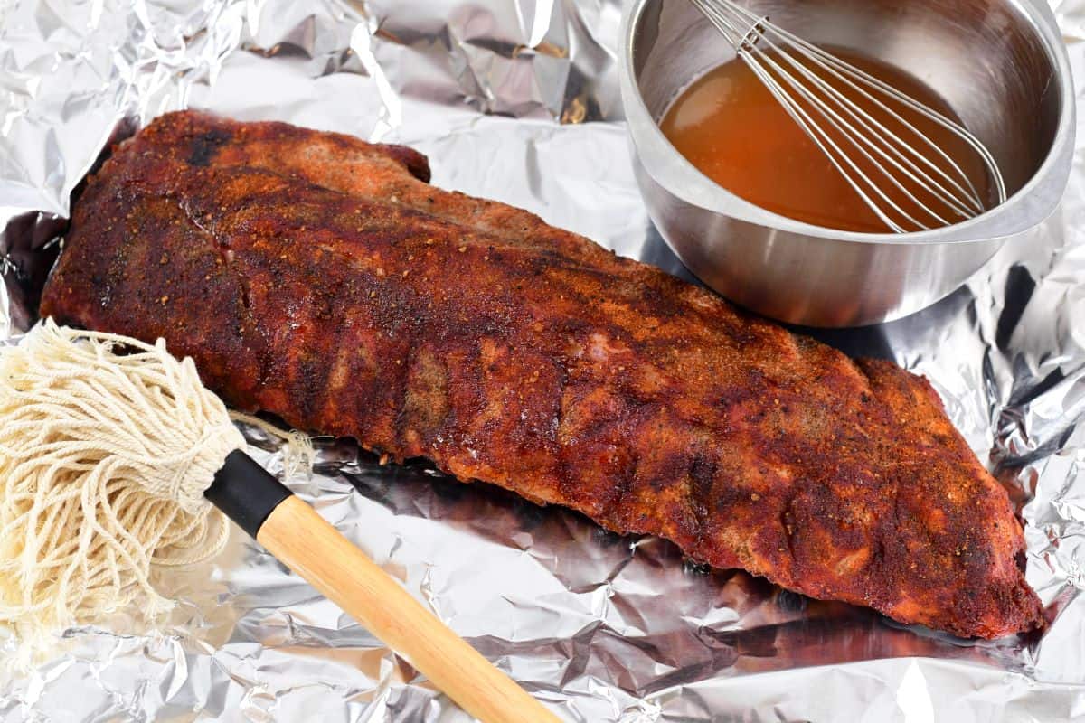 321 ribs with mop sauce