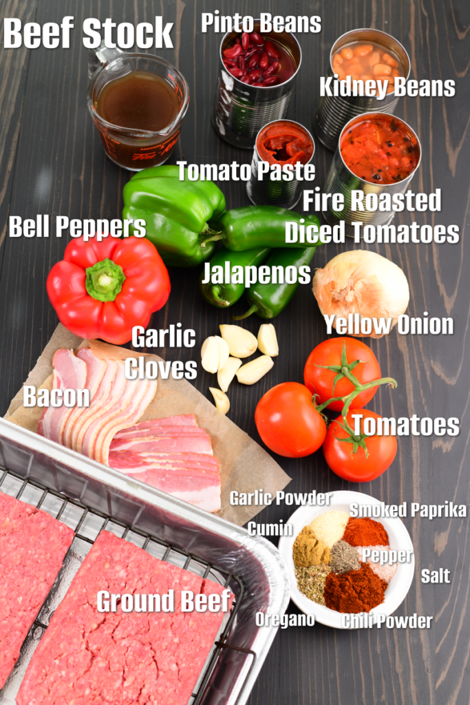Smoked Chili Ingredients picture